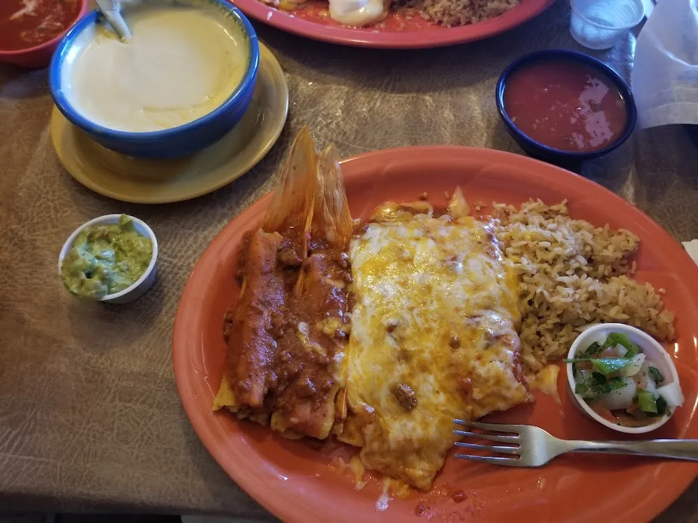 Enchilada and Chili Relleno